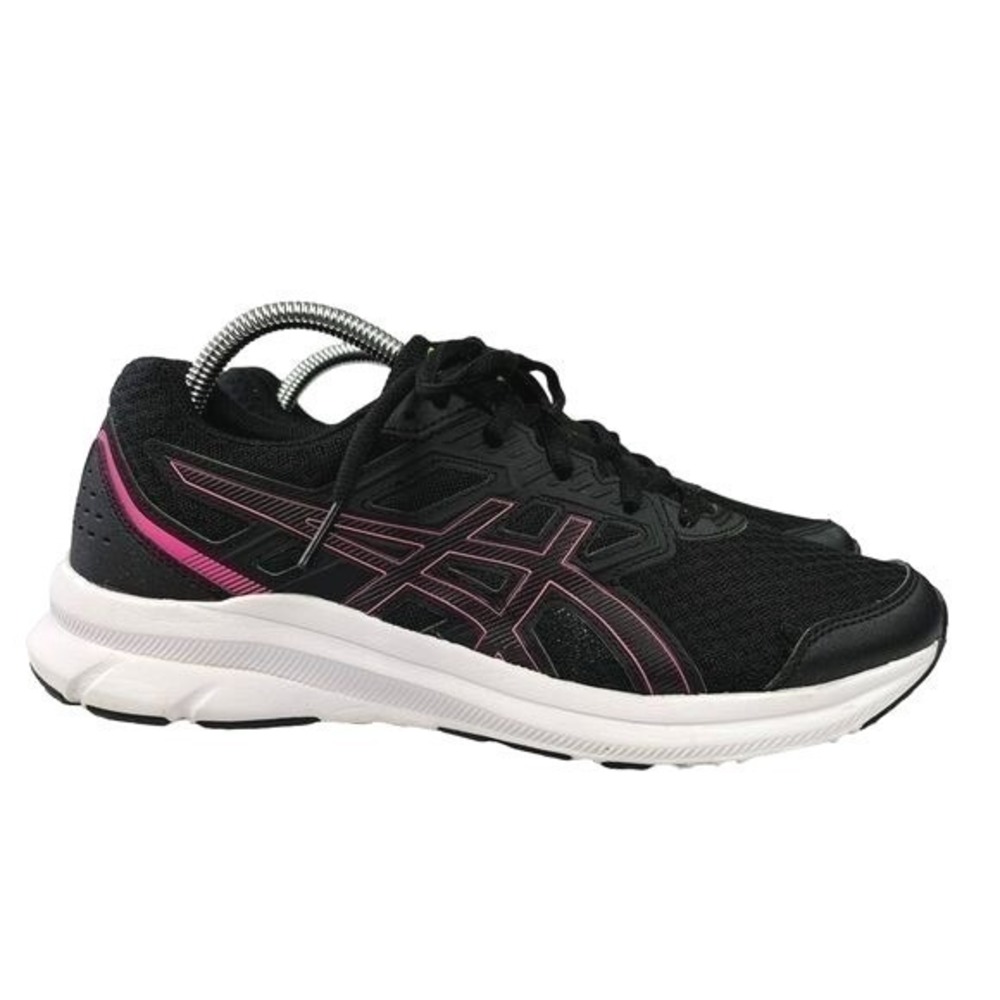 ASICS‎ Jolt 3 Wide 9.5 Black Pink Running Sneakers Athleisure Everyday Wear Gym